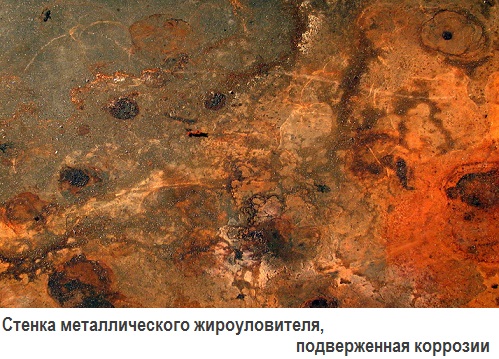 Срок службы жироуловителя